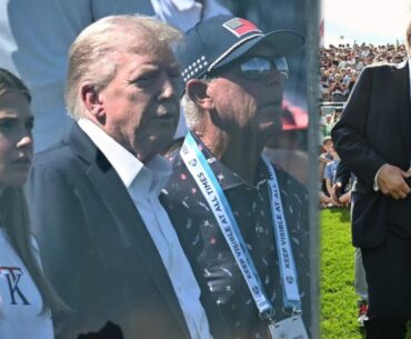 Donald Trump & Granddaughter Kai Enjoy Ryder Cup | Golf & Family Moments