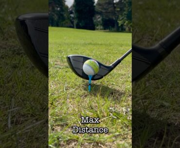 What TEE HEIGHT Should You USE? #golf #golftee #golfswing
