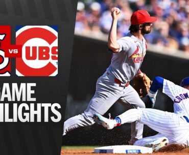 Cardinals vs. Cubs Game Highlights (9/28/25) | MLB Highlights