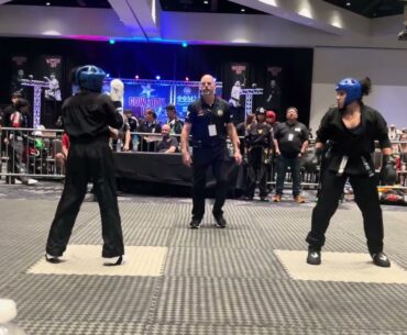 Haley Glass vs Akula Gayatri Women's Open Weight Sparring - Cowboy Up 2025