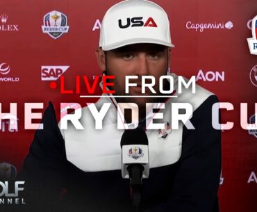 Scheffler excited to 'unleash' DeChambeau at Bethpage | Live From the Ryder Cup | Golf Channel
