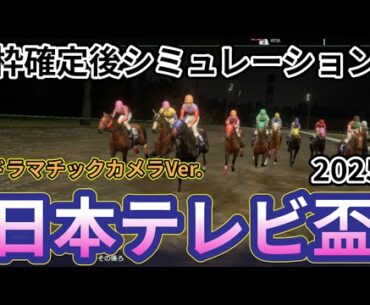【日本テレビ盃2025】【ドラマチックカメラVer.】枠確定後シミュレーション GI戦線へ向けJRAから世界のトップホースが参戦、独自指数評価を元にレース攻略へ挑む！ #3745