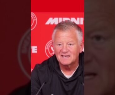 Chris Wilder On Matt Fitzpatrick