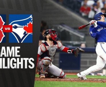 Red Sox vs. Blue Jays Game Highlights (9/25/25) | MLB Highlights