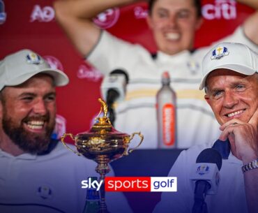 Europe win 2025 Ryder Cup! | Full press conference