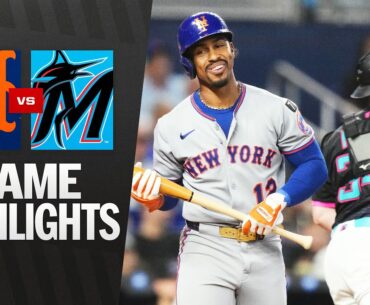 Mets vs. Marlins Game Highlights (9/27/25) | MLB Highlights