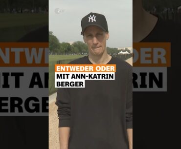 Fausten ist für Ann-Katrin Berger ein No-Go! 😳| sportstudio | #shorts