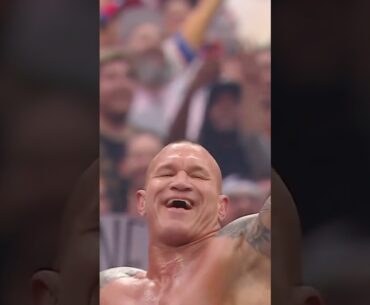 Randy Orton channeled his inner Joe Hendry for that one 😂 #WrestleMania