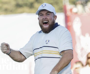 Next one will be a ‘little bit nicer’, says Lowry after sinking putt to retain Ryder Cup