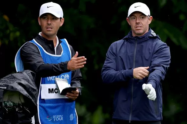 Rory McIlroy and Harry Diamond