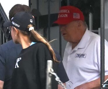 Donald Trump Spotted Heading to Golf Course Amid False Online Death Rumors