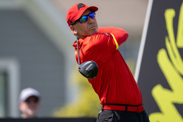 Garcia in LIV Golf action 