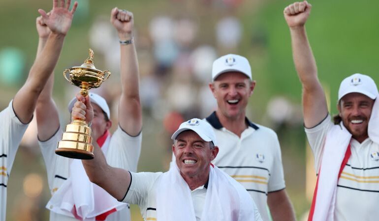 Team Europe fights off USA comeback to win 2025 Ryder Cup