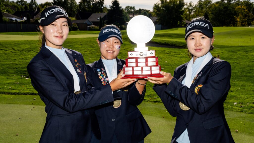Republic of Korea repeat as champions, winning the 2025 World Junior Girls Golf Championship