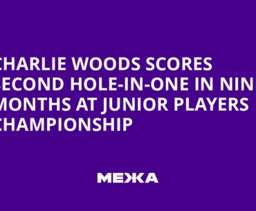 Charlie Woods Scores Second Hole-in-One in Nine Months at Junior Players Championship | Ukraine news