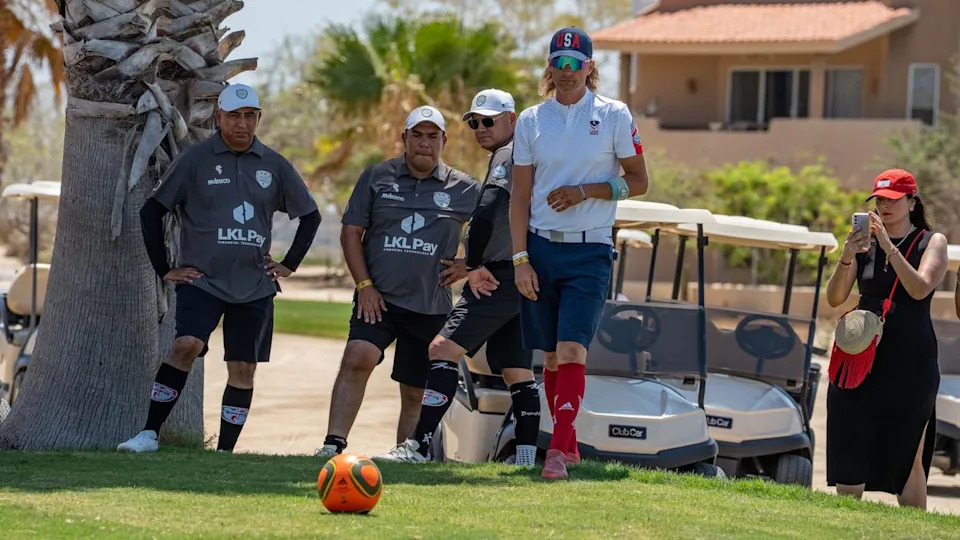 'We had never played, but we knew how far we can kick a ball'