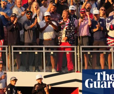 Bryson DeChambeau’s brash opening act gets the party started but Europe spoil the fun | Ryder Cup 2025