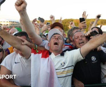 Ryder Cup reaction: Europe hold off US fightback to claim historic victory