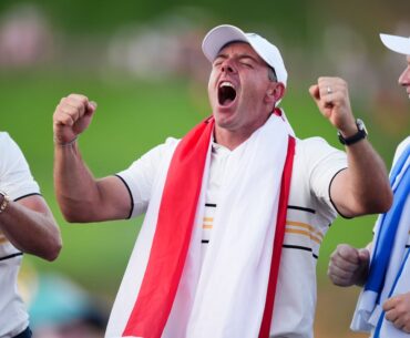 Rory McIlroy: Europe will party like there’s no tomorrow after Ryder Cup win