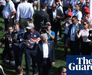 Donald Trump’s Ryder Cup visit results in fans missing early action due to tight security | Ryder Cup 2025