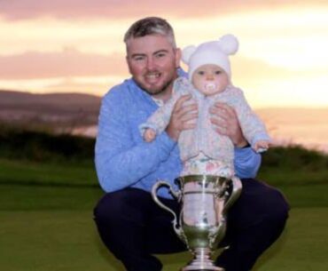 Caolan Rafferty makes history becoming first golfer to win all four regional championships
