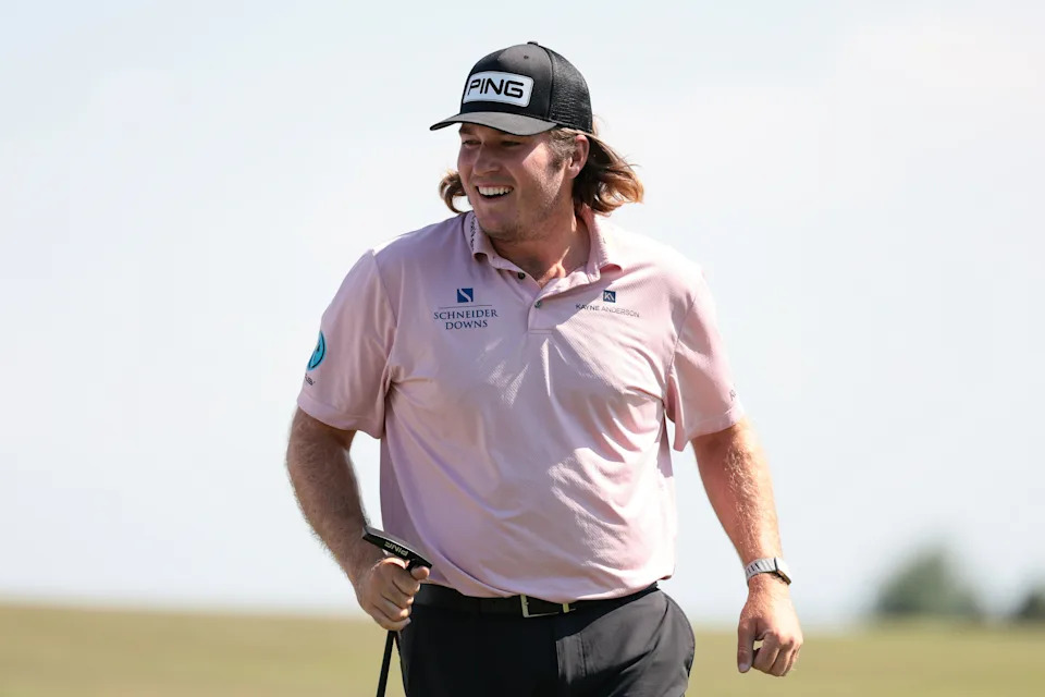 Neal Shipley reacts during the final round of The Ascendant presented by Blue 2025 on July 13.