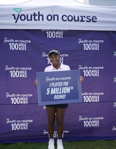 YOUTH ON COURSE CELEBRATES FIVE MILLION ROUNDS IN RECORD YEAR OF GROWTH
