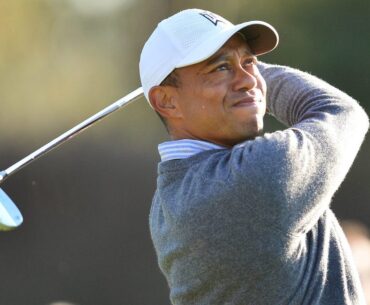 15-time major champ practicing at New York City event