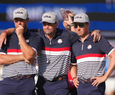 Trailing at the Ryder Cup, America stays (mostly) the same for Day 2, Europe doesn't change a thing