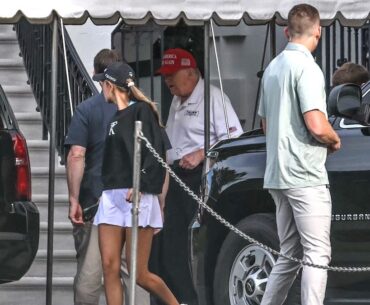 Trump spotted golfing in Virginia over Labor Day weekend