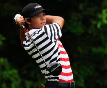 How did Charlie Woods fare in final round of Junior Players?