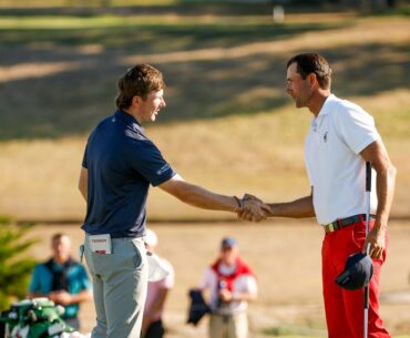 Sunday foursomes and singles scores, highlights