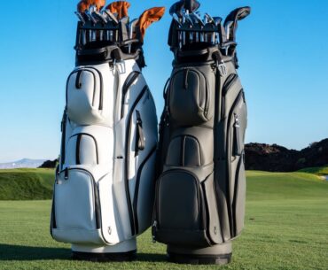 Vessel Lux Cart Series II Pro Cart II golf bags with expanded storage