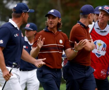 Bryson DeChambeau defends caddie from Justin Rose, Tommy Fleetwood