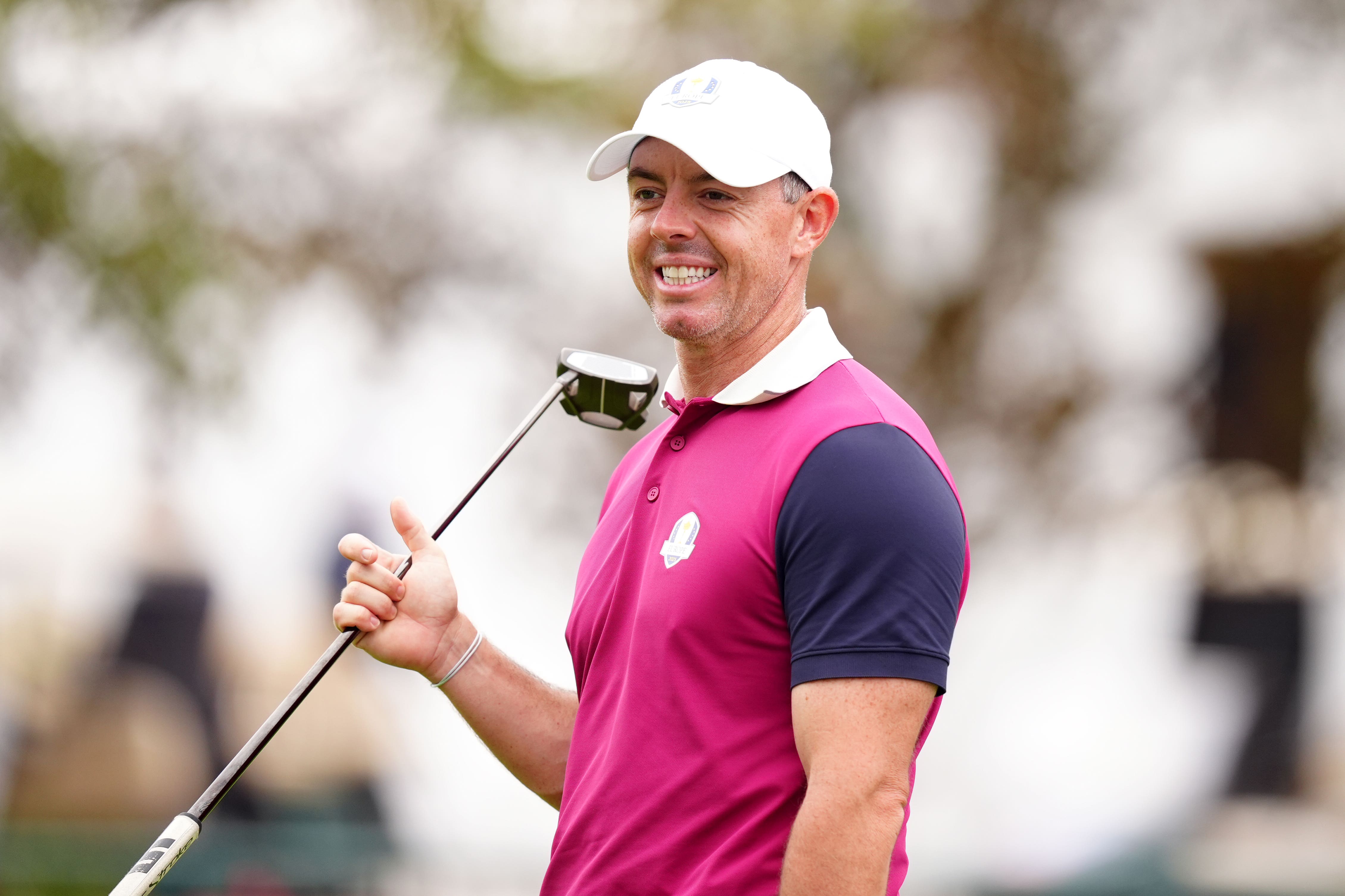 Rory McIlroy has urged Europe to make history at the Ryder Cup (Mike Egerton/PA)