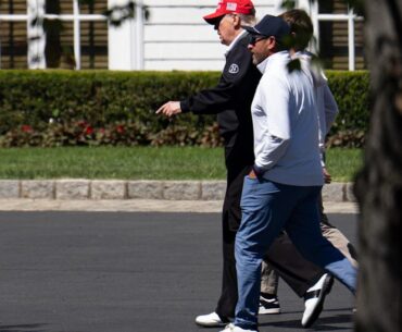 Social Media Reacts to Donald Trump, 79, Golfing With Grandkids After Death Hoax