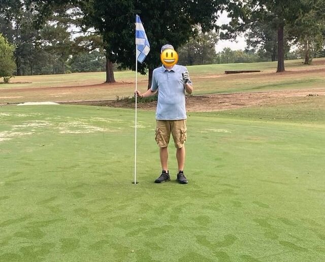 Got my first birdie today and shot my best round ever!