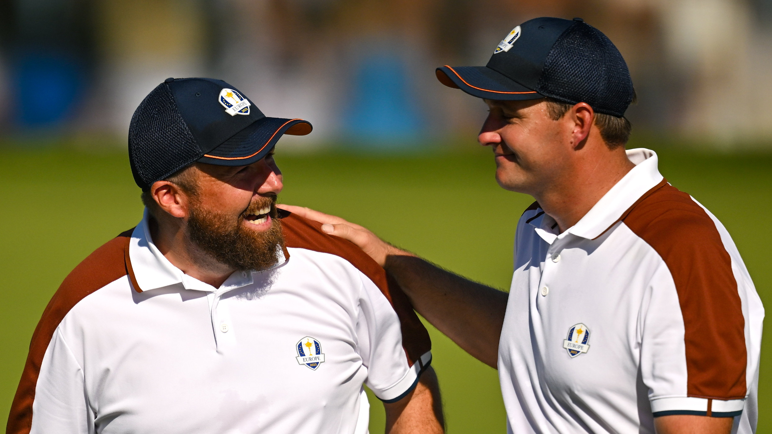 Shane Lowry and Sepp Straka at the 2023 Ryder Cup