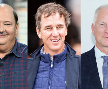 Brian Baumgartner, Cooper Manning and Kenny Mayne
