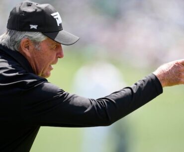 Gary Player was honored with a space at Aronimink on Thursday. He won the 1962 PGA Championship at the Aronimink Golf Club.