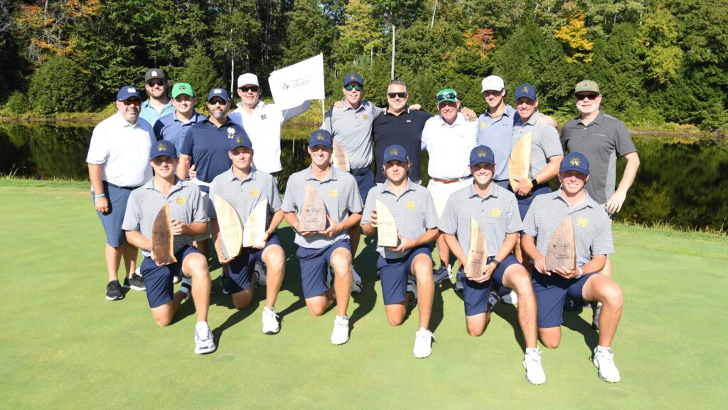 The University of Notre Dame nab second win at Men’s Canadian Collegiate Invitational
