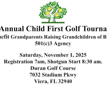 REGISTER NOW: Grandparents Raising Grandchildren Charity Golf Tournament Set Nov. 1 at Duran Golf Club in Viera