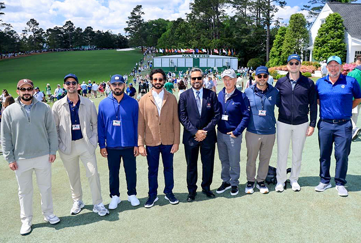 General Abdullah Alhashmi and Dubai Golf at 2025 Masters