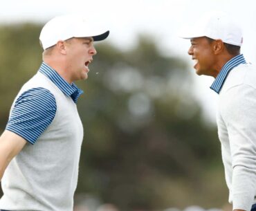 Justin Thomas Telling The Story Of Trying To Shit Talk Tiger Woods, Only To Have Tiger Stuff Him Back Into A Locker Is So Goddamn Awesome