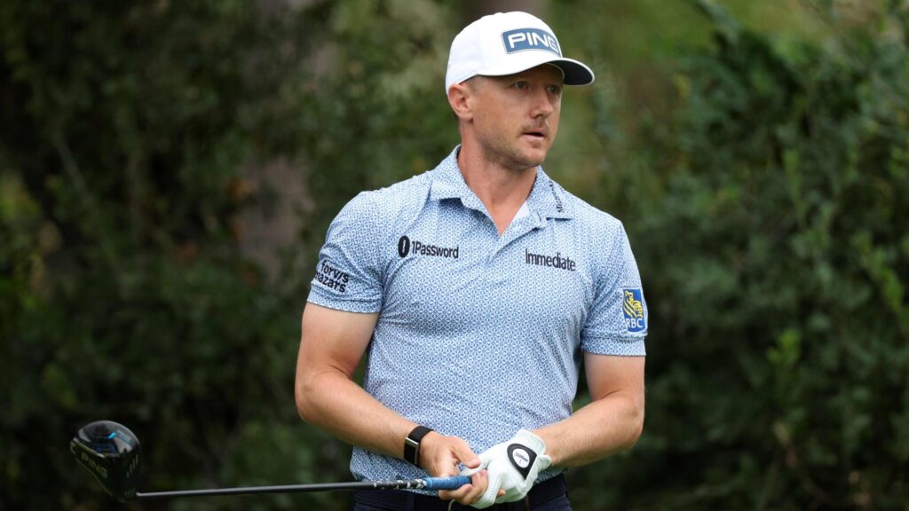 Canada’s Mackenzie Hughes leads in Napa