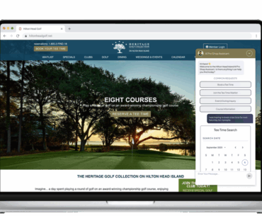 HERITAGE GOLF GROUP INTRODUCES AI-POWERED GOLF COURSE ASSISTANT IN PARTNERSHIP WITH NOTEEFY