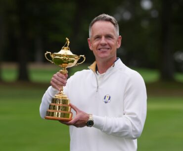 Europe Ryder Cup captain Luke Donald asks friend Michael Jordan for some advice