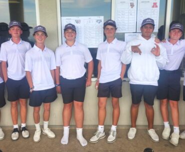 Pioneer boys golf shoots season-best score at The Ridge