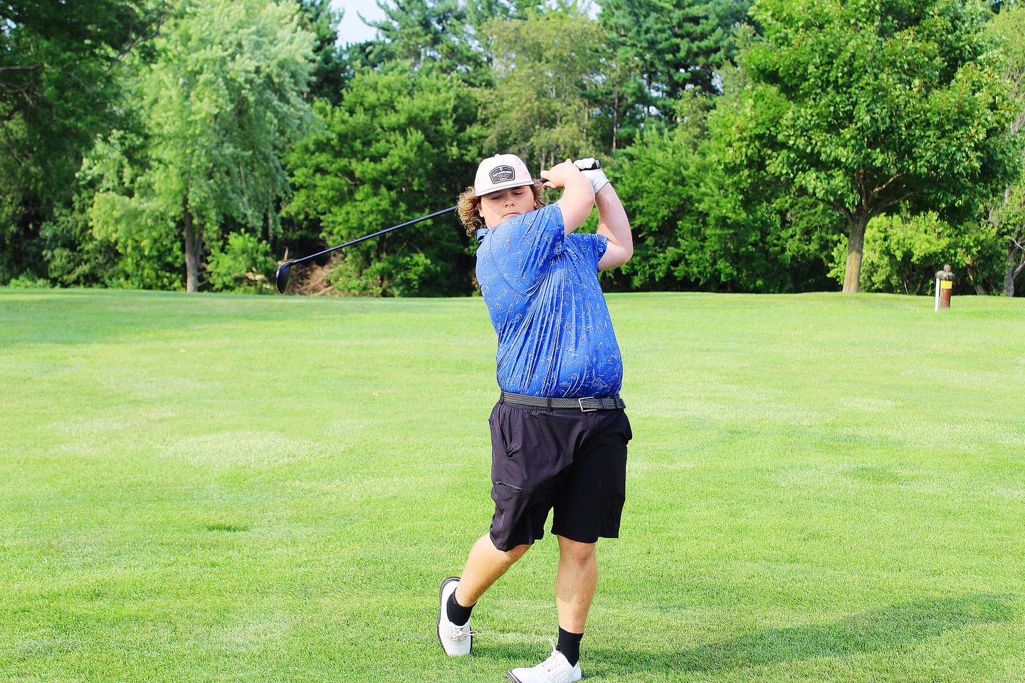 Kaden Brown, 17, of Forreston has golfed often at Lake Carroll since he was a young child. His family owns property at Lake Carroll, which has allowed him to play every chance he gets. He is a senior at Forreston High School, and is the reigning club champion at Lake Carroll Golf Course in Lanark.