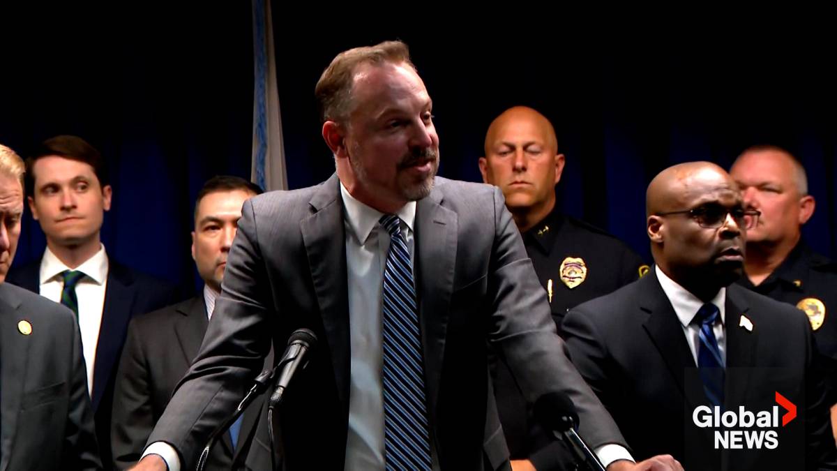 Click to play video: '‘The stuff of nightmares’: Minnesota shooting suspect ‘stalked his victims like prey,’ U.S. attorney says'